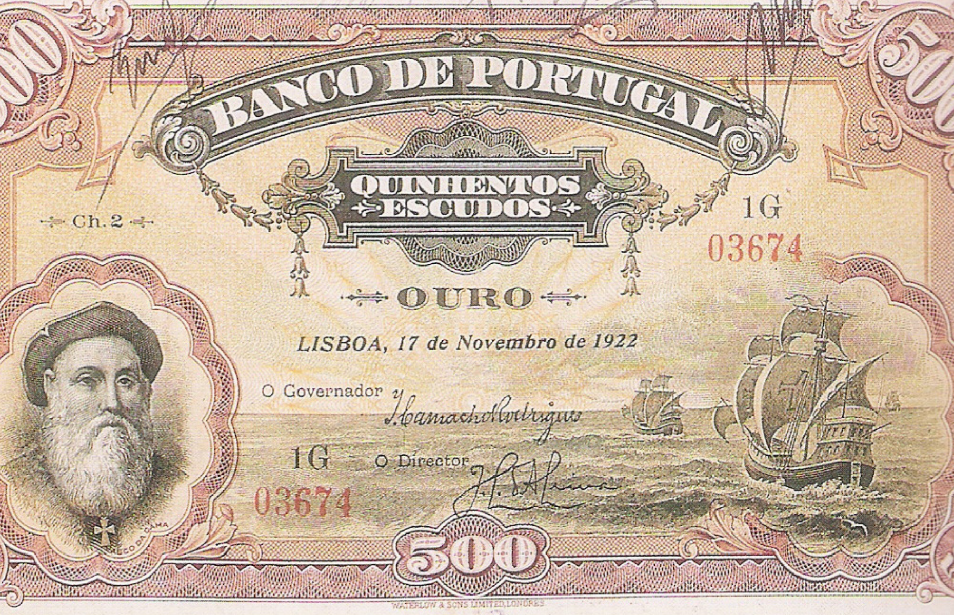 Alves Dos Reis: 100 million escudos, about $30 billion (£23bn) in 1999